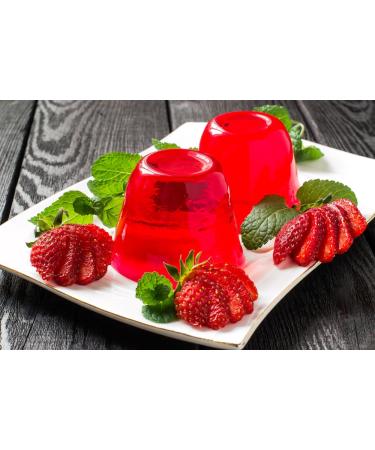 Malinow Strawberry Jelly 250g - Premium Jelly Powder for Delicious Treats | International Shipping Available - Buy Online on GoSupps.com