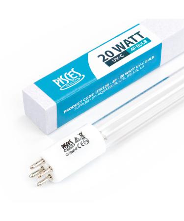 Pisces 20w (Watt) 4 Pin Linear Pond UV Filter Bulb for Laguna Pressure Flo - Buy Online on GoSupps.com
