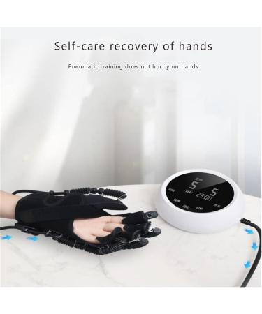ZZBB Rehabilitation Robot Glove Finger Orthotics Exerciser Exoskeleton Manual Training Fingerboard Flexion and Finger Extension Exercise Nerve Massager Right Hand - Buy Online on GoSupps.com