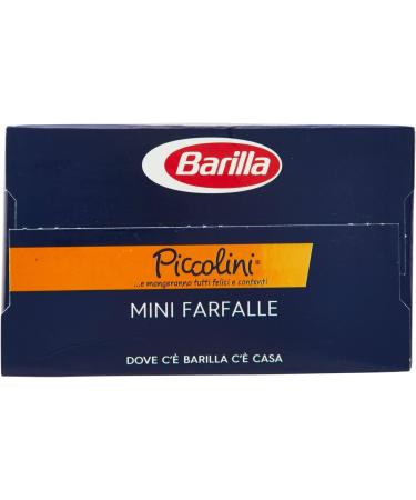 Barilla Piccolini Pasta 500g Mini Italian Farfalles (Pack of 10) - Buy Online on GoSupps.com