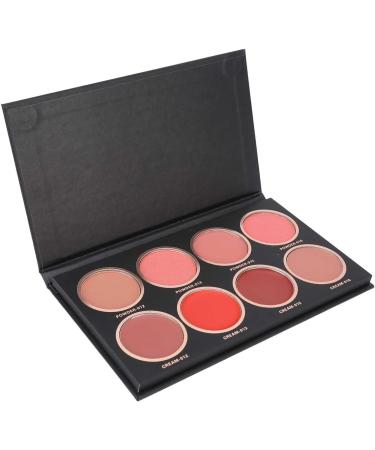 Contour Highlight Blush Palette 8 Colors Blush Palette Matte Shining Long Lasting for Face Makeup - Buy Online on GoSupps.com