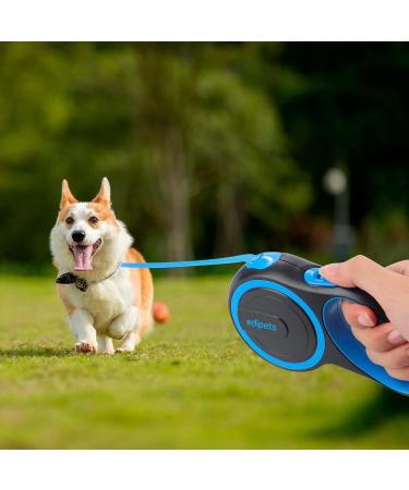 Edipets Retractable Dog Leash - Extendable 8m Flexible Band for Safe Walks | Blue Color - Buy Online on GoSupps.com