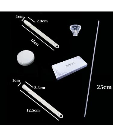 120 Pcs Nail Display Sticks - Nail Color Art Tools for UV Gel Polish | DIY Home Practice & Presentation - Buy Online on GoSupps.com