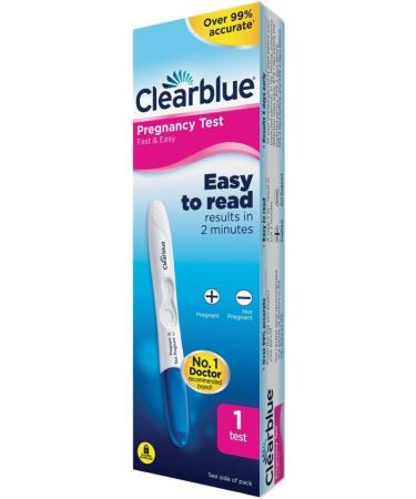 Clearblue Pregnancy Test - Quick & Easy Results in 2 Minutes - Accurate Test for Early Detection - Buy Online on GoSupps.com