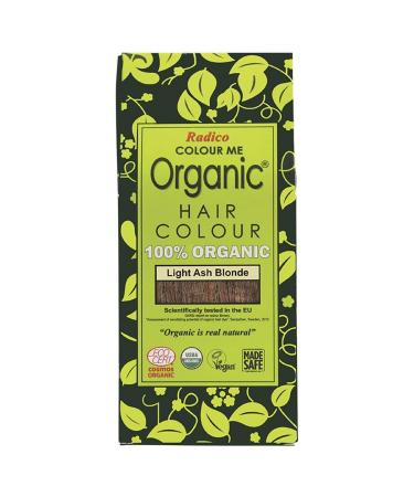 Radico Colour Me Organic Plant Hair Colour Light Ash Blonde (organic vegan natural cosmetics) LightAsh - Buy Online on GoSupps.com