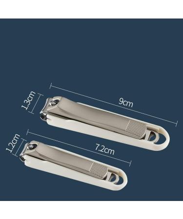 UNbit Nail Clipper Stainless Steel Anti-Splash Nail Scissors Nail Clippers Knife Beauty Manicure Tool Set(Size:L) - Buy Online on GoSupps.com