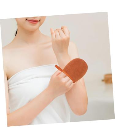  TOVINANNA 2 Pieces Lotion Applying Glove Applicator for Self Tanning Glove Sun Adult Tanning Aids Tanning Gloves Self Tanner Plush Brown - Buy Online on GoSupps.com