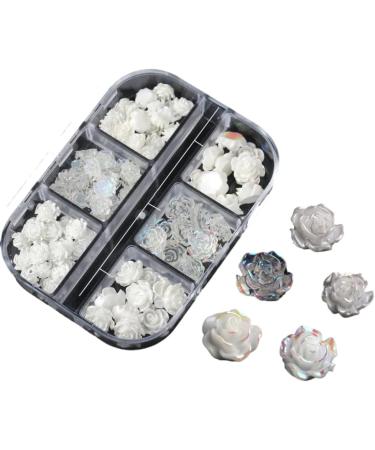TQUXNGA Exquisite Craftsmanship Camellia Nail Art Decorations in Various Styles Take Your Manicure to the Next - Buy Online on GoSupps.com