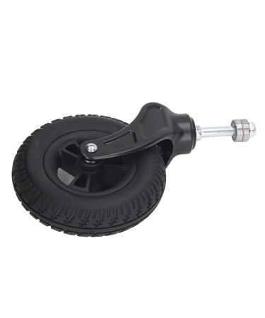 7 Inch Front Caster Steel Bearing Wheelchair Front Wheel Standard Size Shock Absorption Wear Resistance for Walker Scooter Grocery Cart - Buy Online on GoSupps.com