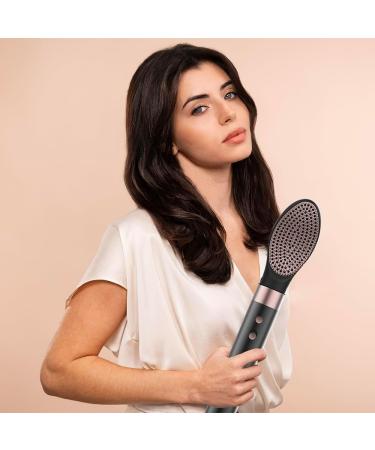 Cecotec Hot Air Brush Hair Dryer Styler 6 in 1 Coanda Effect Real Ion 6 Interchangeable Heads 2 Speeds & 3 Temperatures Black & Pink - Buy Online on GoSupps.com