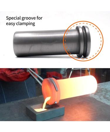 TOAUTO 3KG Graphite Crucible for High Purity Metal Melting - Gold, Silver, Copper, Brass, Aluminum Jewelry Tools - Buy Online on GoSupps.com