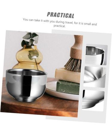 FRCOLOR 1STK Impact Bowl - Ceramic & Stainless Steel Rocking Bowl for Home Shaving Foam and Mixing | International Shipping Available - Buy Online on GoSupps.com
