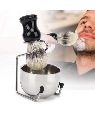 ANKROYU Shaving Brush Holder & Foam Bowl - Professional Beard Care Set for Men | Ultimate Beard Cleaning Solution - Buy Online on GoSupps.com