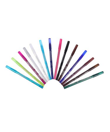 BIUDECO 14pcs Eyeshadow Pencil Set Makeup Pencil Cosmetic Accessories Eyeliner Drawing Pencil Eye Makeup Accessory Eye Lining Pencil Eyeliner Drawing Tool Cosmetics Pencil Eye Lining Tool