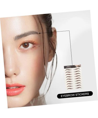 FOMIYES 45 Sheets Waterproof Eyebrow Stickers Temporary Brow Tattoos Imitation Eyebrow Sticker Tool 6d Hair - Buy Online on GoSupps.com
