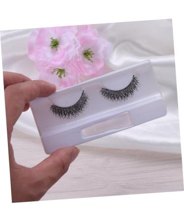 minkissy Shiny Eyelashes Long Thick Eyelashes Cross False Eyelash Women Fake Eyelash Cross Fake Lashes Dense - Buy Online on GoSupps.com