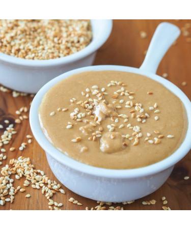 Buy SEZGIN SAYAR 100% Natural Tahini - Vegan Gluten-Free Preservative-Free - 600g Savings Package - Buy Online on GoSupps.com