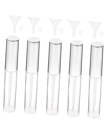 MUSISALY 20 Pcs Mascara Tube with Wand Mascara Containers Empty Oils Empty Eyelash Serum Tube
