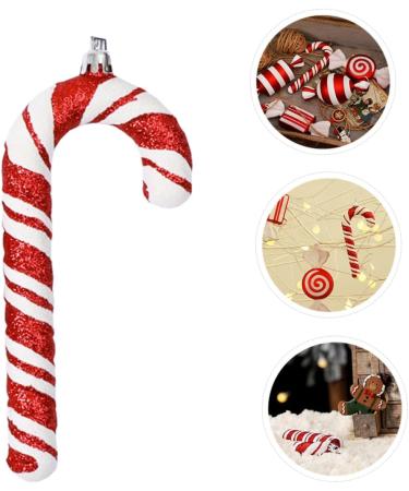 Alipis 1pc Christmas Ornaments Decor Mini Accessories Home Red Candy Tree Party Ornament Cosmetics Outdoor Red 15X7X2CM - Buy Online on GoSupps.com