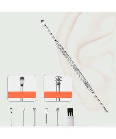Faruta Earpick Ear Cleaner Set - Stainless Steel Ear Wax Remover Tool (7PCS) - Buy Online on GoSupps.com