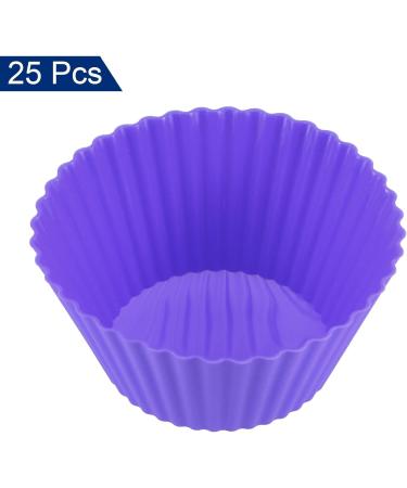25pcs Silicone Wax Melt Warmer Liners - Purple Candle Fragrance Melters | International Shipping - Buy Online on GoSupps.com