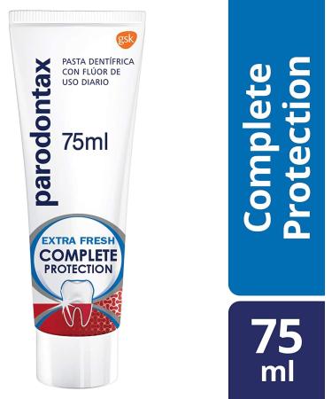 Glaxosmithkline SA Parodontax Complete Protection Extra Fresh toothpaste with fluoride helps stop and prevent bleeding gums 3 pieces x 75 ml - Buy Online on GoSupps.com