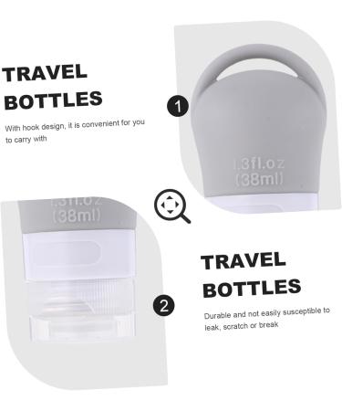 Ipetboom 1 Set Silica Gel Bottle Travel Cosmetic Containers Travel Liquid Container Cleaning Solution Bottle Travel Makeup Bottle Travel Lotion Press Tubes Travel Bottle Portable - Buy Online on GoSupps.com