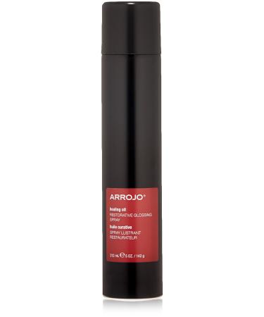 ARROJO Healing Hair Oil Spray for Women & Men   Revitalizing Keratin Oil for Dry Damaged Hair - Hair Gloss Treatment  Delivers Plump  Voluminous Blow-Outs   Suitable for All Hair Types (5.0oz)