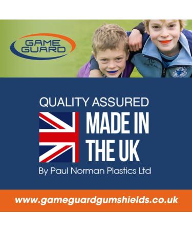 Game Guard Hockey Mouthguard for Kids 8-13 | Transparent Black Currant Flavor | Multi-Sport Protection - Buy Online on GoSupps.com