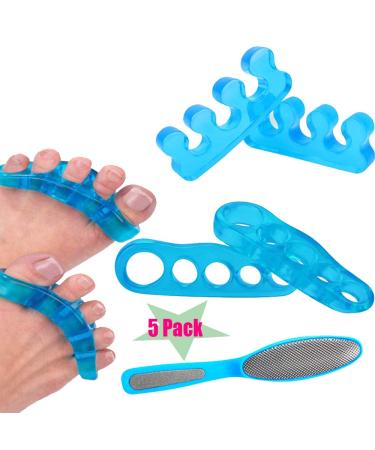 Premium Gel Toe Separators Spacers & Straighteners Bunion Correctors for Relaxing Toes Bunion Relief Hammer Toe Toe Stretchers to Restore Toes to Their Original Shape for Men and Women - Buy Online on GoSupps.com
