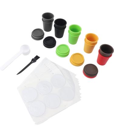  KIMISS Pack of 10 Disposable Bottom Sealed Aluminum Coffee Pods Filled with Complex and Rich Mixes Compatible with Coffee Macs - Buy Online on GoSupps.com