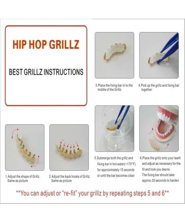 Eralp Hip Hop Teeth - Creative Halloween Braces & Fashion Show Accessories for Hip Hop Style - Buy Online on GoSupps.com