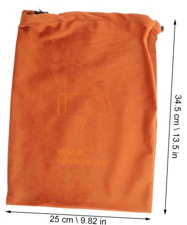 SHERCHPRY Hair Dryer Storage Bag Hair Blow Dryer Hair Dryers Drawstring Bags Hair Dryer Bags Travel - Buy Online on GoSupps.com