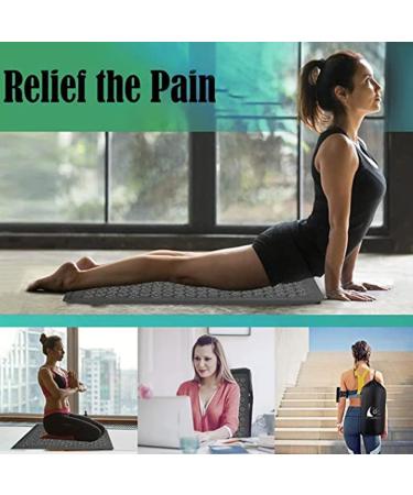 Eeyzd Set of 3 Eco-Friendly Acupressure Mats | Relaxing Foot Care Carpets for Muscle Relief Improved Sleep & Yoga - Buy Online on GoSupps.com