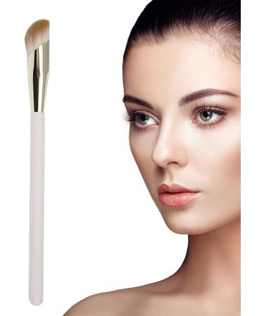 Angled Foundation Brush - Rhombic Shaped Beauty Brushes for Makeup | Concealer Makeup Brush Small Nose Contouring Brushes for Dark Circles Concealer Brush - Buy Online on GoSupps.com
