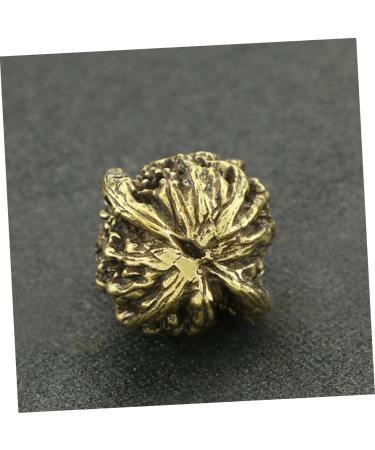 Partykindom Copper Walnut Body Massage Device - 2 Pairs Decorative Foot Ornaments & Accessories | 3.5cm x 2pcs Golden - Buy Online on GoSupps.com