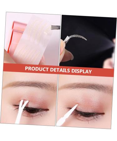 minkissy 2 Roll Lace Double Eyelid Sticker Adhesive Eyelid Sticker Instant Eye Lift Strips Eyelid Tape Strip Invisible Double Makeup Stickers Tape Strips Eyes Double Eyelid Fiber - Buy Online on GoSupps.com