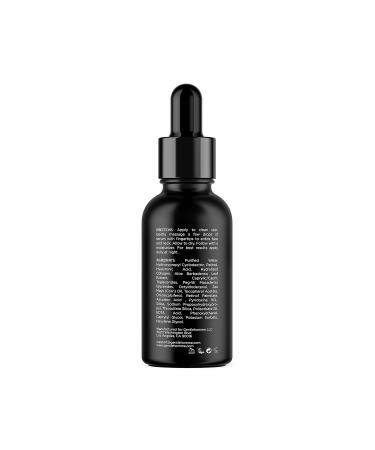 Men's Anti-Aging Retinol Serum - Hydrating with Hyaluronic Acid & Vitamin B6 - Reduce Fine Lines Dark Spots & Signs of Aging - Buy Online on GoSupps.com