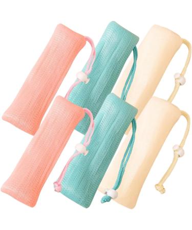 Healeved 18 Pcs Soap Bag Foaming Net Exfoliating Soap Pouch Soap Savers Soap Mesh Bag Soap Mesh Pouches Pe - Buy Online on GoSupps.com