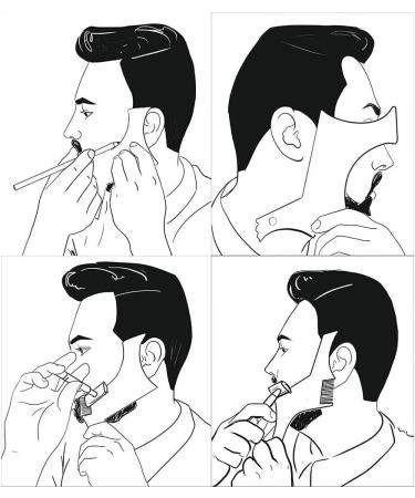 IDEZEK Straight Edge Razor Set - Premium Stainless Steel Hair Shaving Cutter for Men | Ideal for Shaving Hair Cutting and Eyebrow Trimming - Buy Online on GoSupps.com