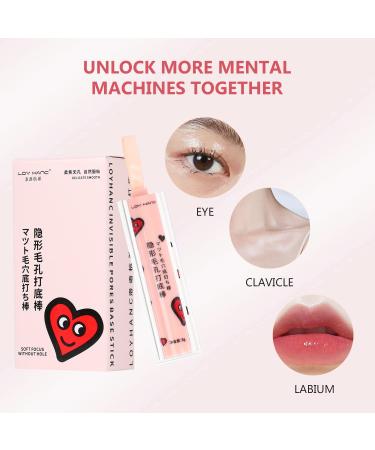 2023 Magical Pore Eraser Primer Stick Set - Waterproof & Hydrating Face Shimmer, Invisible Matte Makeup Blur Stick for Flawless Skin (4pcs) - Buy Online on GoSupps.com