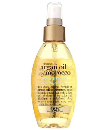 Organix Ogx Moroccan Argan Oil Weightless Dry Oil  4 oz. - Buy Online on GoSupps.com