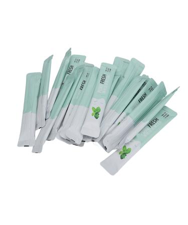 20 Pack Travel Size Mouthwash Individually Wrapped Mouthwash for Fresh Breath Mild Mint Flavor for Office Travel Dating