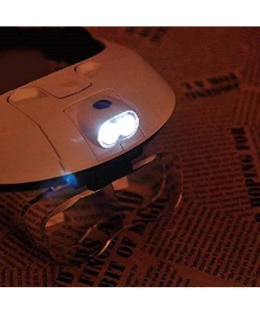 Ledp Light Headband Headset Head Jeweler Magnifier Magnifying Glass - Buy Online on GoSupps.com