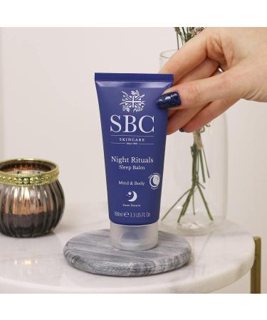 SBC Skincare Night Rituals Sleep Balm 100ml Moisturising and Relaxing with a Sleep Enhancing Fragrance - Buy Online on GoSupps.com