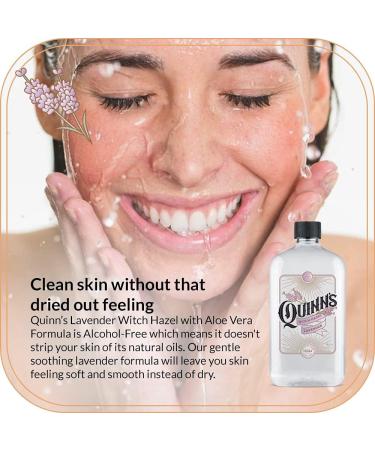 Quinn s Alcohol Free Witch Hazel Unscented 16 oz. & Quinn s Alcohol Free Witch Hazel Lavender 16 oz. - Buy Online on GoSupps.com