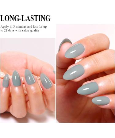 Imtiti Jelly Gel Nail Polish 15ML Milky Green Sheer Jelly Gel Polish Soak Off LED UV Nail Gel Polish Green Translucent Gel Nail Polish Nail Starter Manicure Salon Kit - Buy Online on GoSupps.com