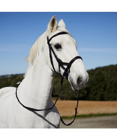 Horze Denver Bitless Bridle - Black Cob Size | Shop Now - Buy Online on GoSupps.com