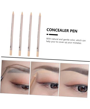 FOMIYES 4pcs Concealer Pen Makeup Concealer Cosmetic Spot Concealer Pen Eye Circle Concealer Pencil Makeup Concealer Pen Cosmetic Concealer Pencils Wooden Concealer Pencils The Face Set 16x0.8cm Assorted Color - Buy Online on GoSupps.com