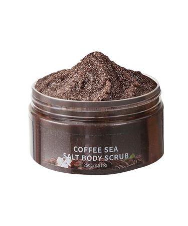 FEESHOW Gentle Exfoliating Cream Scrub 250g - For Smooth Skin & Deep Cleansing in Bath Coffee One Size One Size Coffee